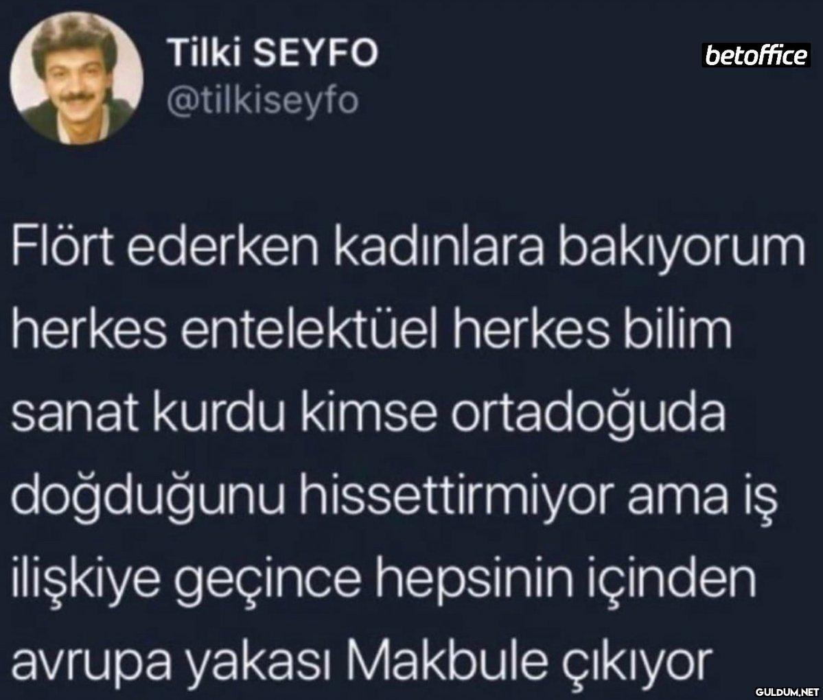 Tilki SEYFO @tilkiseyfo...