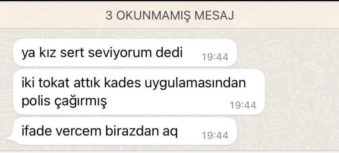 3 OKUNMAMIŞ MESAJ ya kız...