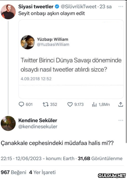 Siyasi tweetler Seyit...