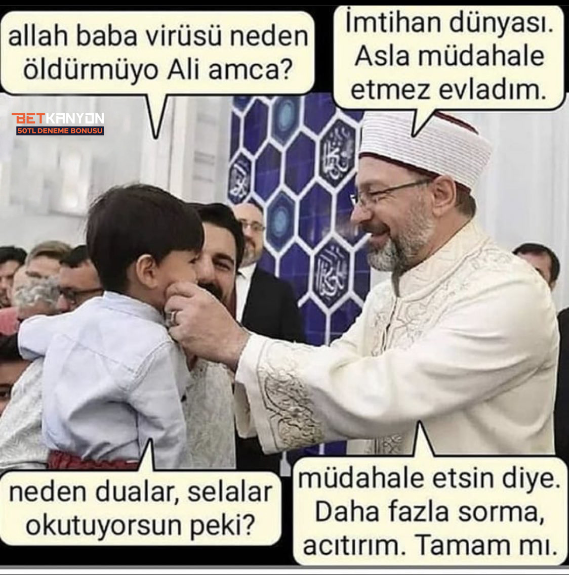 allah baba virüsü neden...