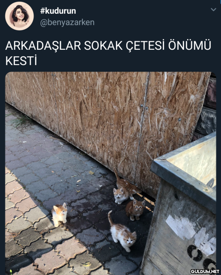#kudurun @benyazarken...