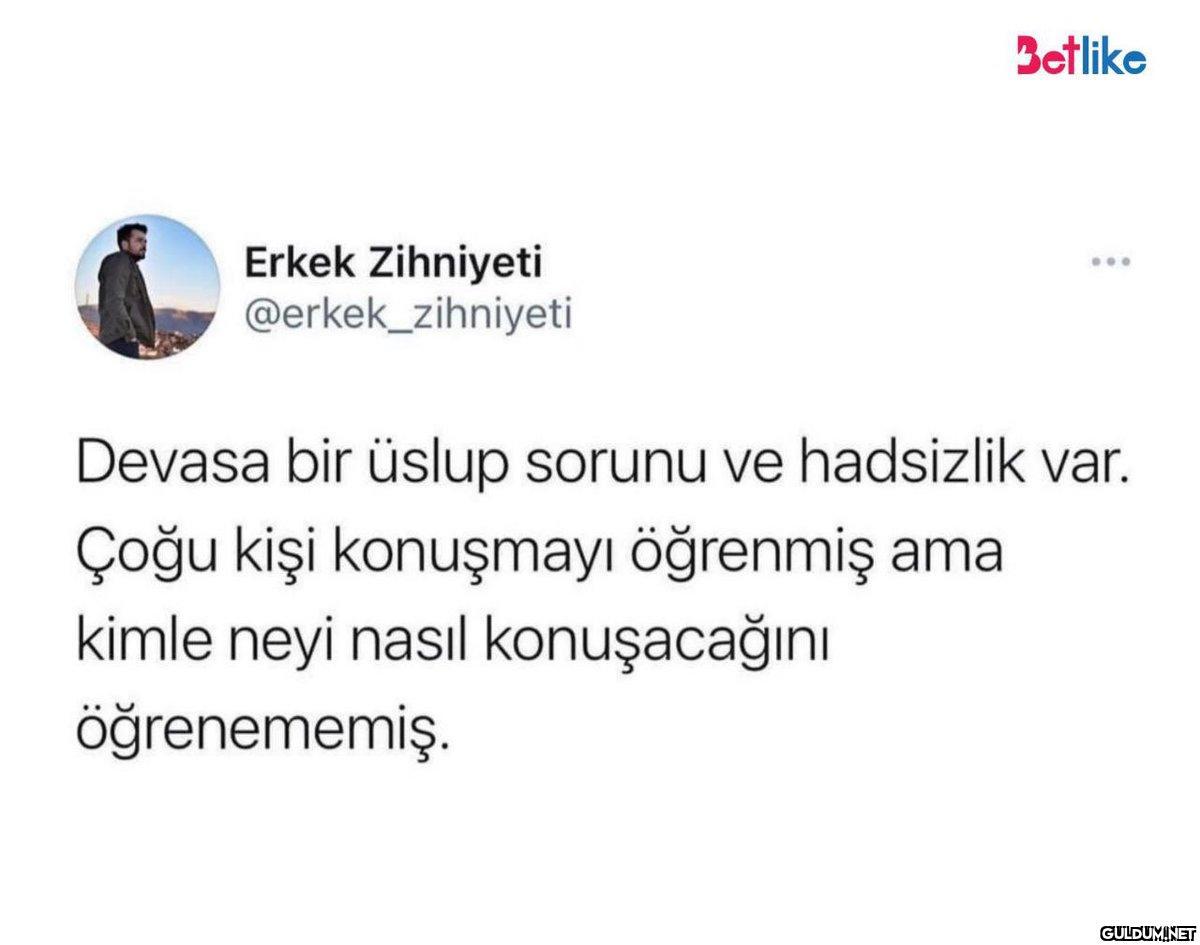 Erkek Zihniyeti...