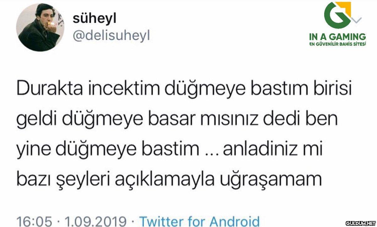 süheyl @delisuheyl Durakta...