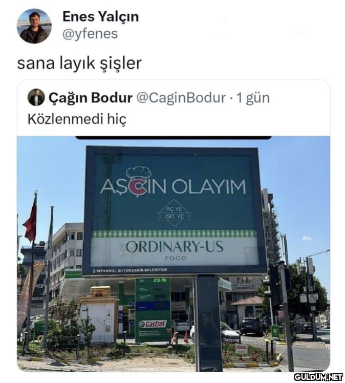 Enes Yalçın @yfenes sana...