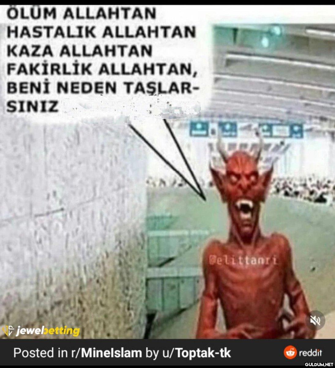 ÖLÜM ALLAHTAN HASTALIK...