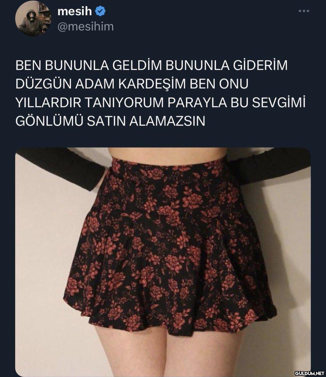 mesih @mesihim ... BEN...