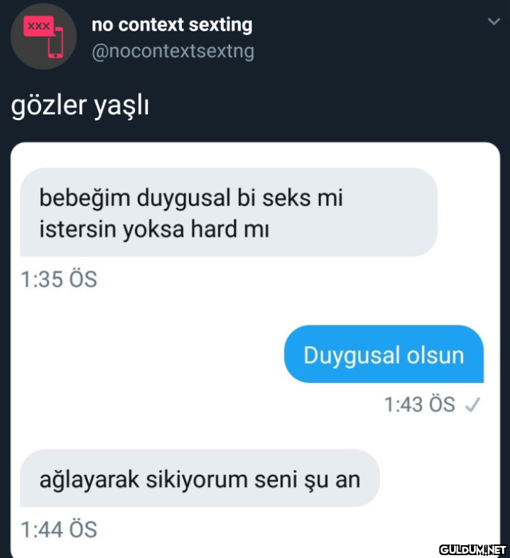 XXX no context sexting...