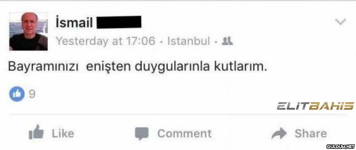 Et festivalinizi tebrik...