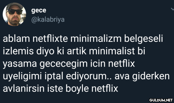 gece C @kalabriya ablam...