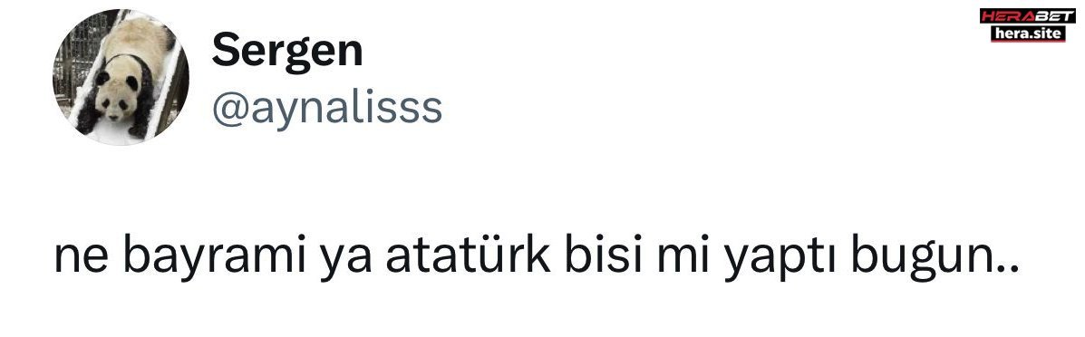 Sergen @aynalisss HERABET...