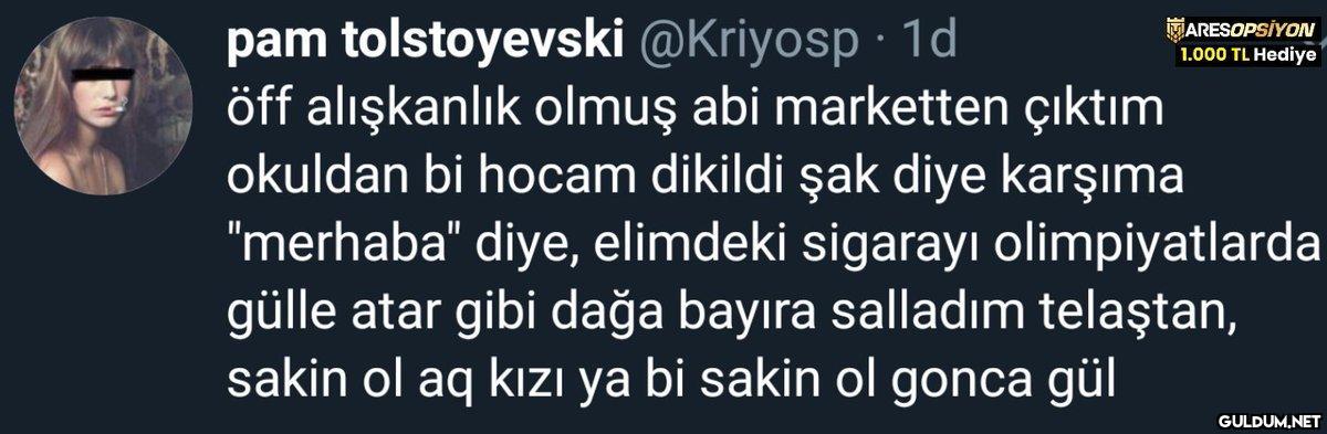 pam tolstoyevski @Kriyosp...