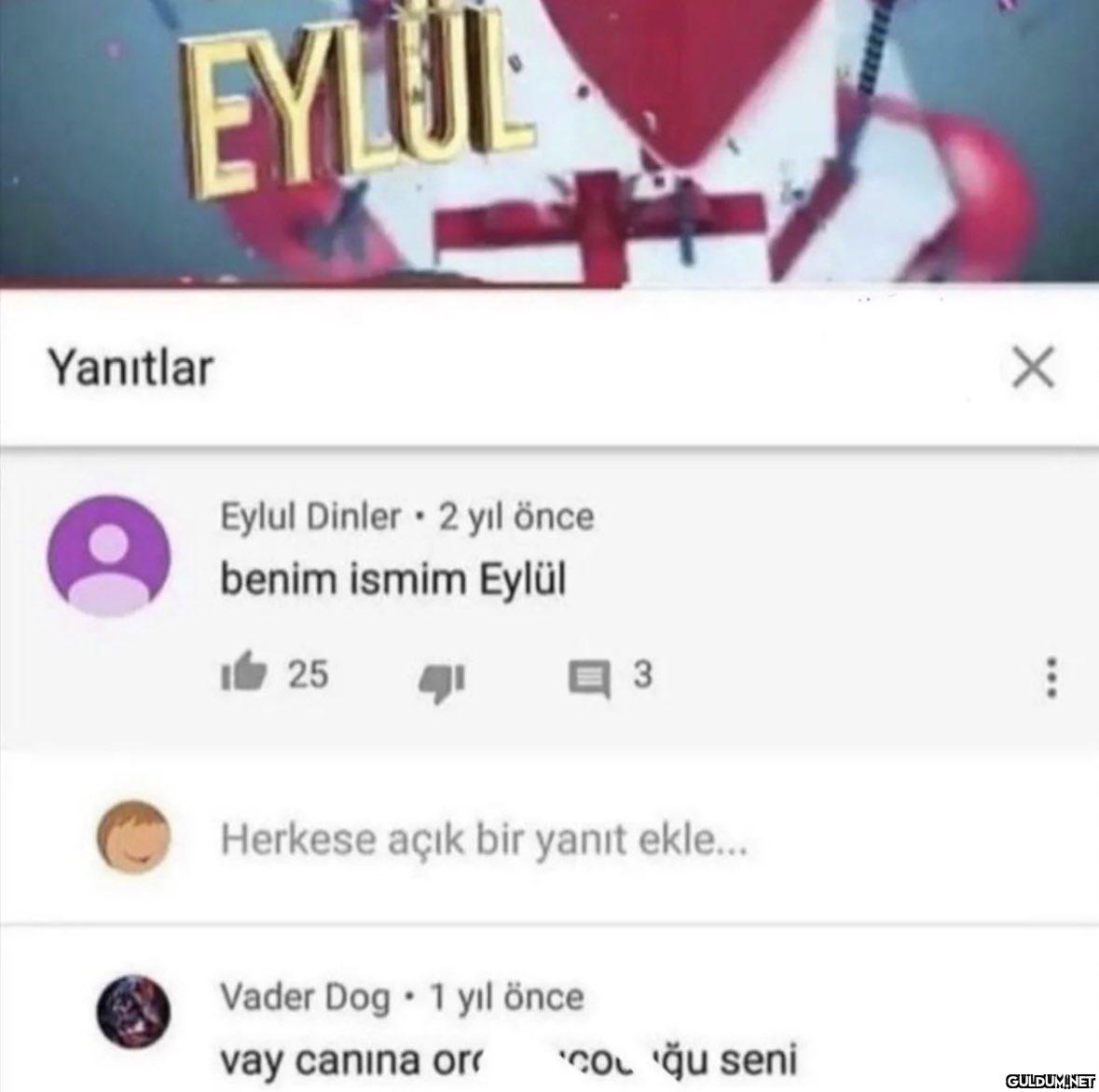 EYLUL Yanıtlar . Eylul...