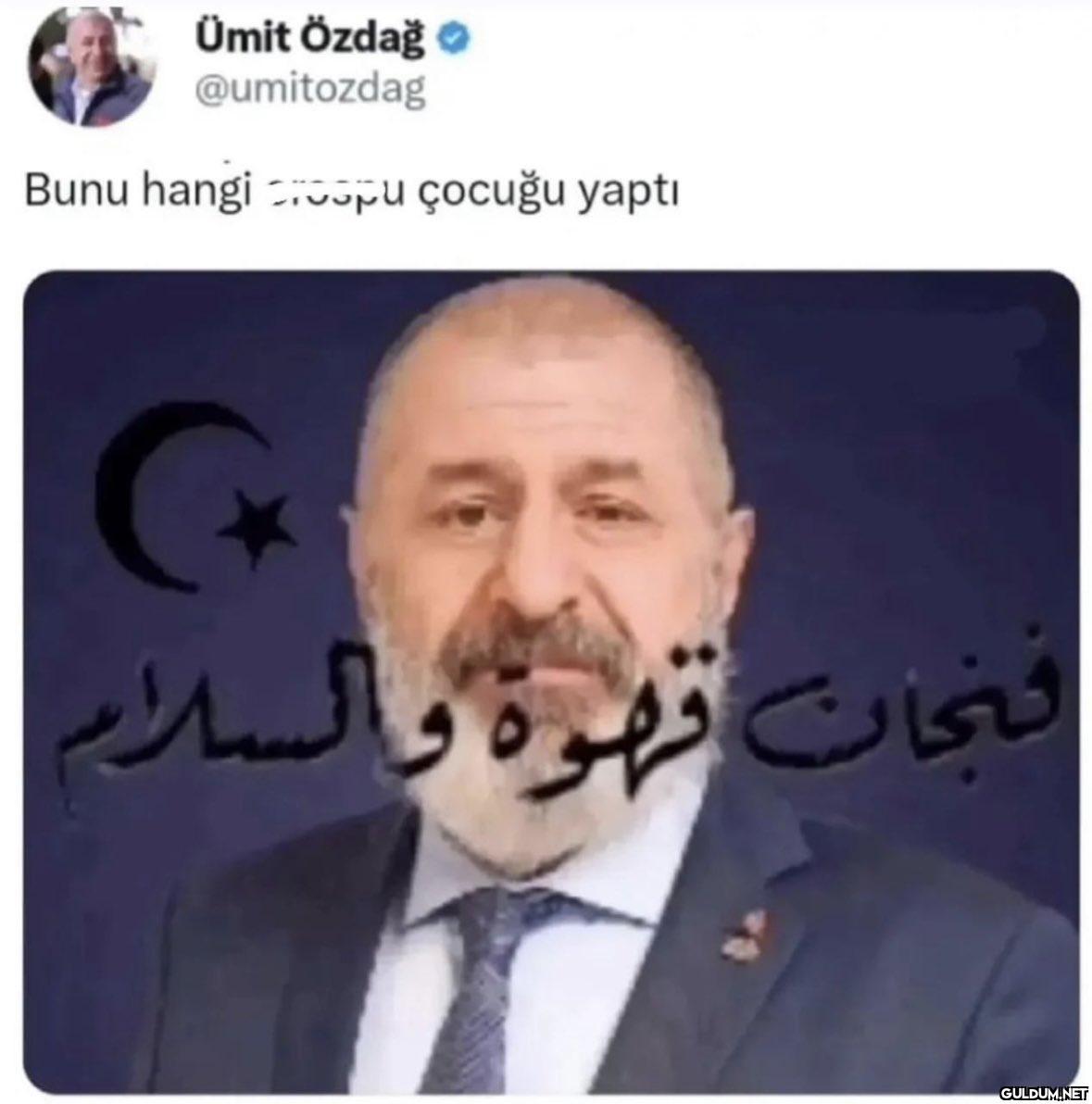 Ümit Özdağ @umitozdag Bunu...