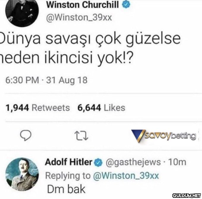 Winston Churchill...