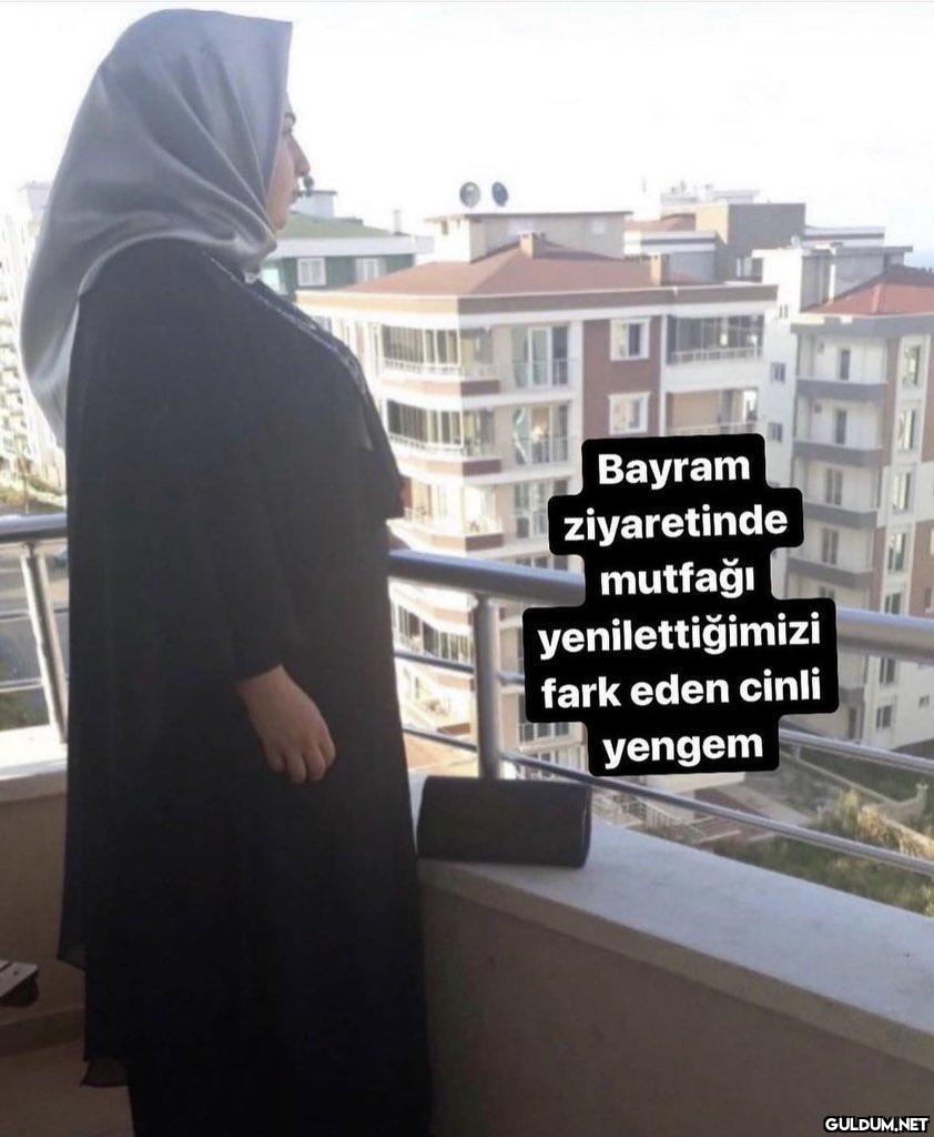 Bayram ziyaretinde mutfağı...