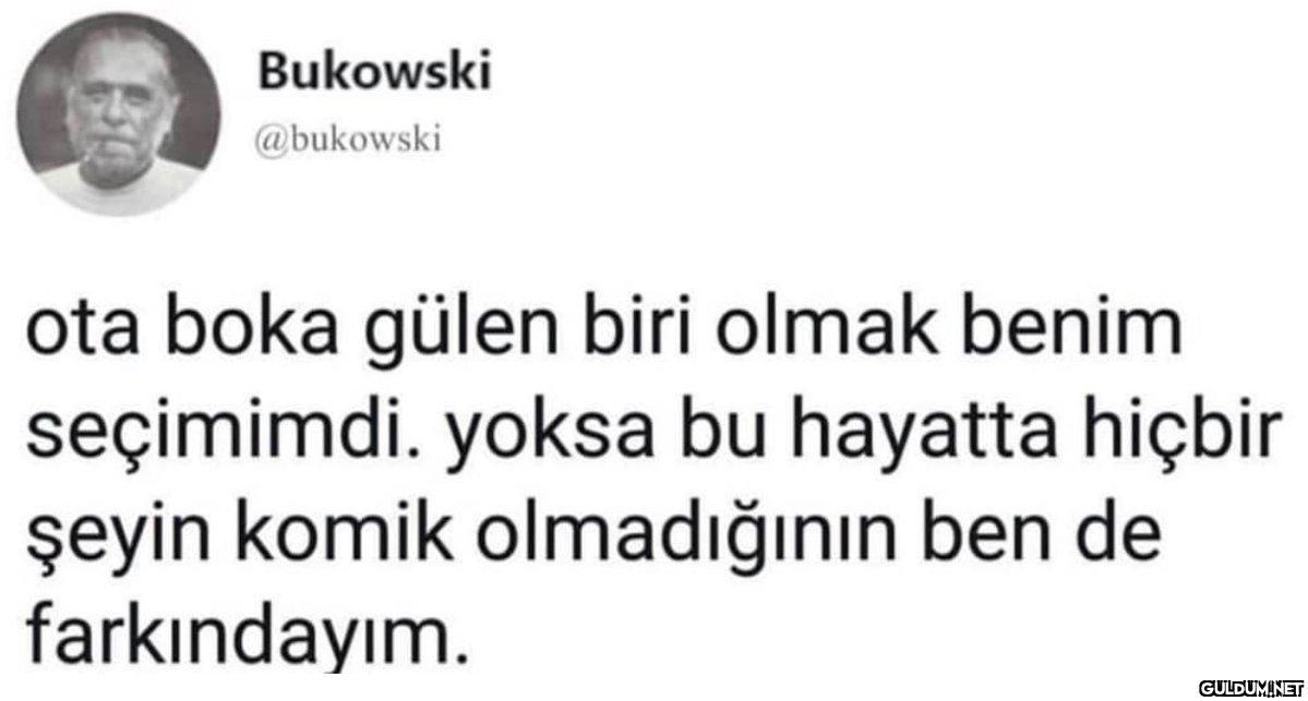 Bukowski @bukowski ota...