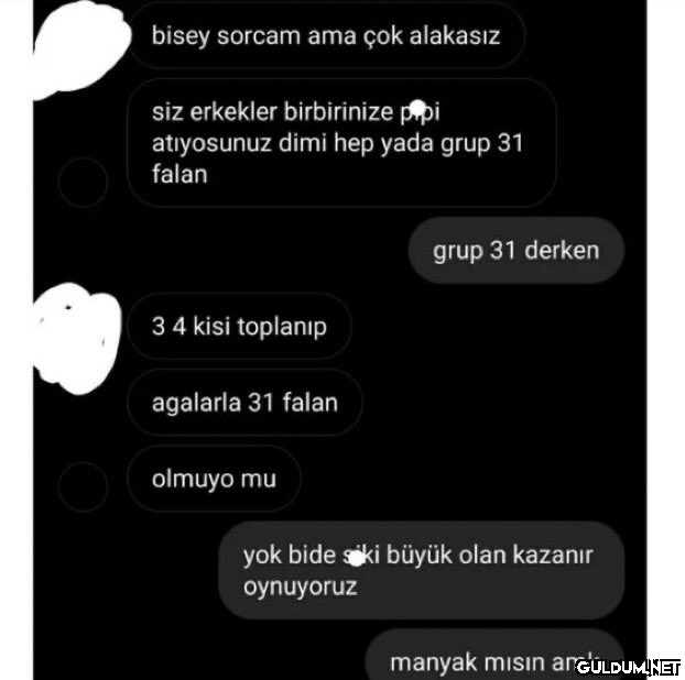 bisey sorcam ama çok...