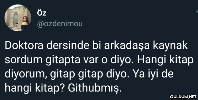Öz @ozdenimou Doktora...