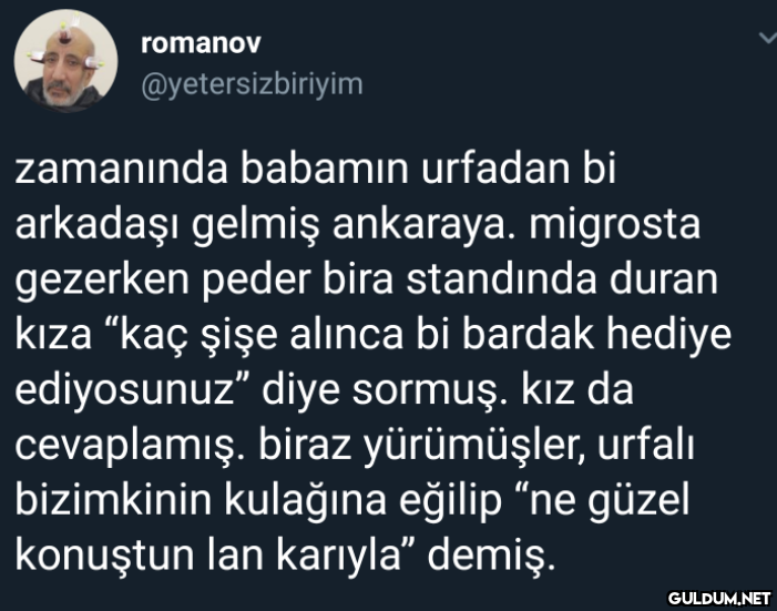 romanov @yetersizbiriyim...