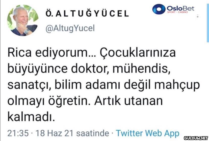 Ö. ALTUĞ YÜCEL @AltugYucel...