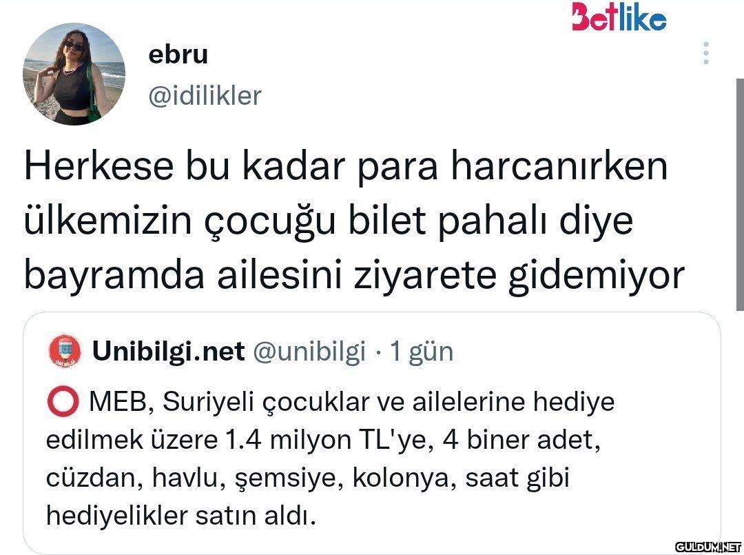 ebru @idilikler Betlike...