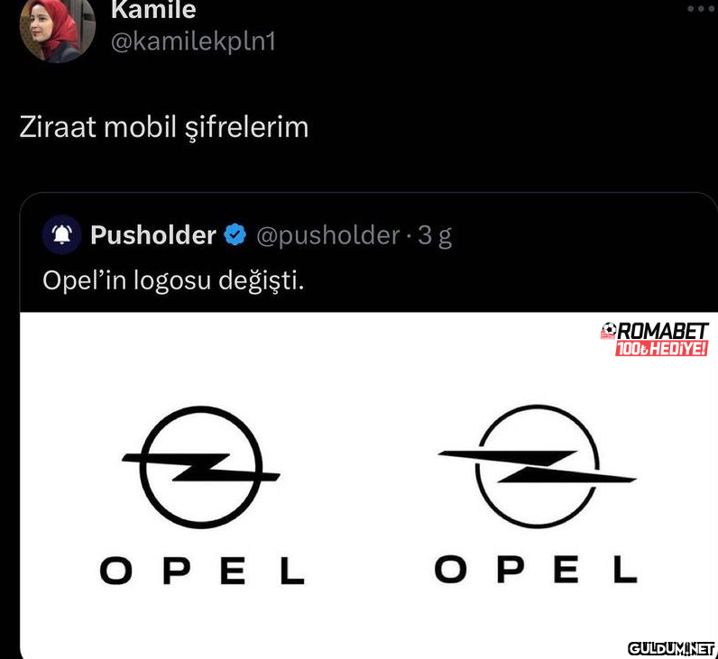 Kamile @kamilekpln1 Ziraat...
