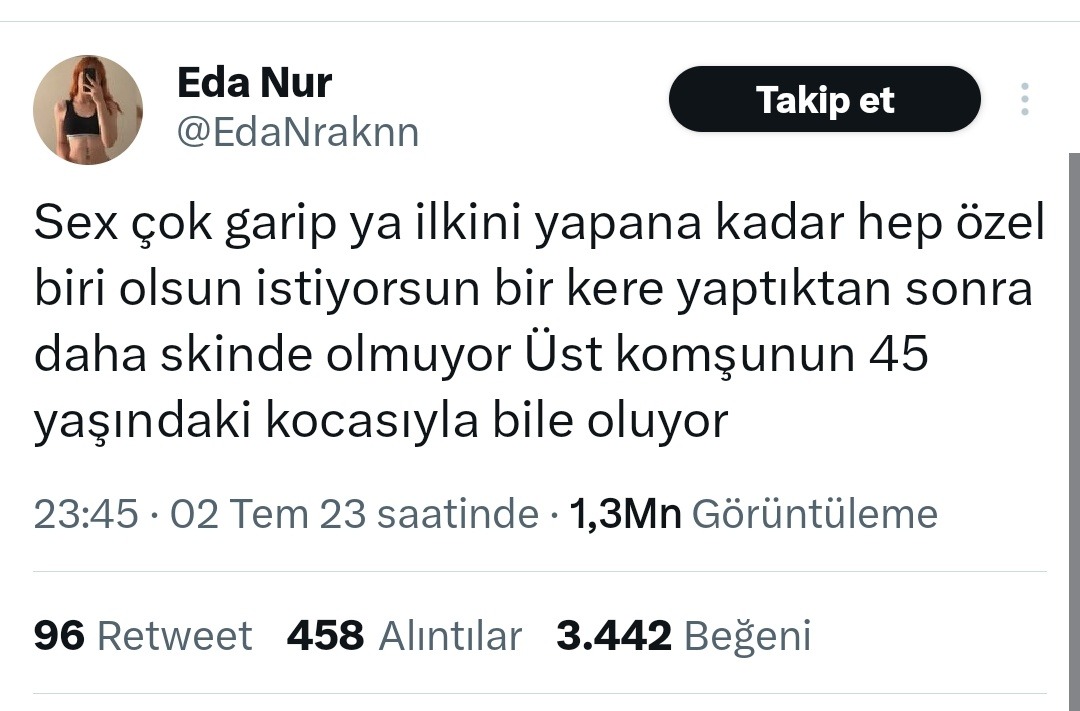 bu takipçimiz sert...