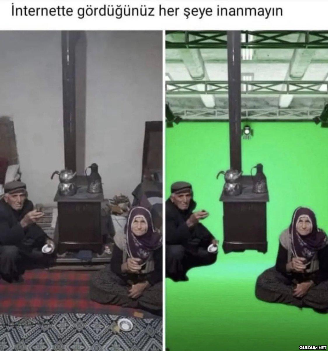 İnternette gördüğünüz her...