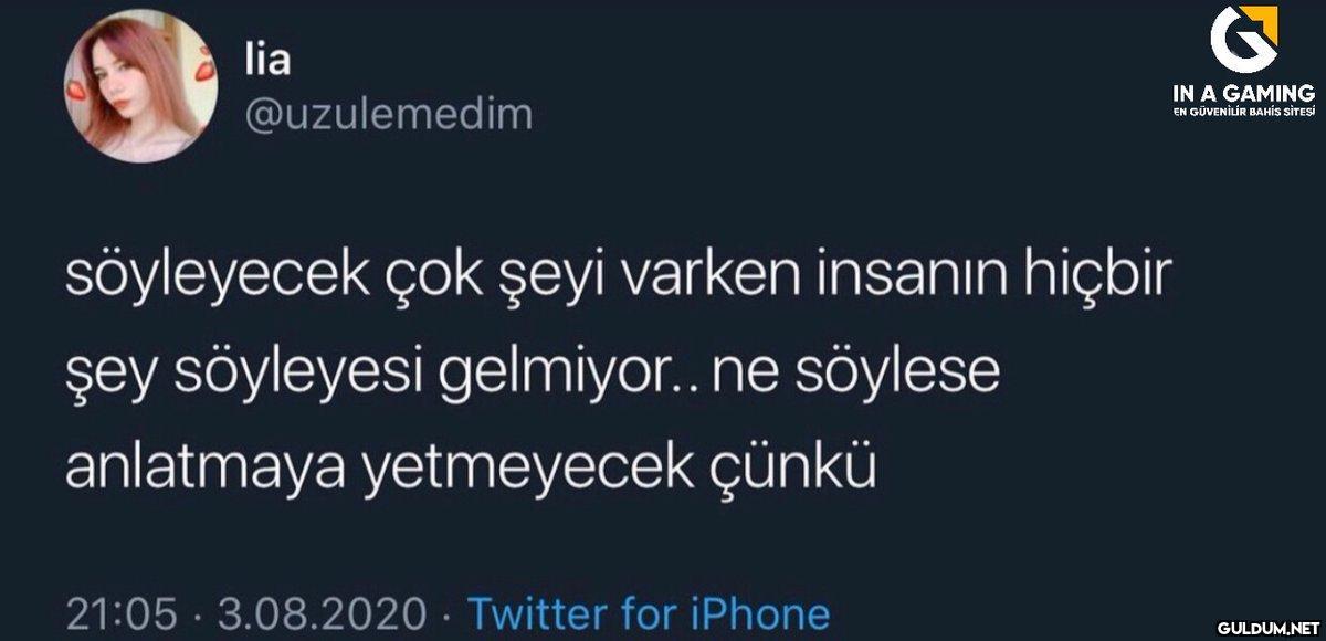lia @uzulemedim söyleyecek...