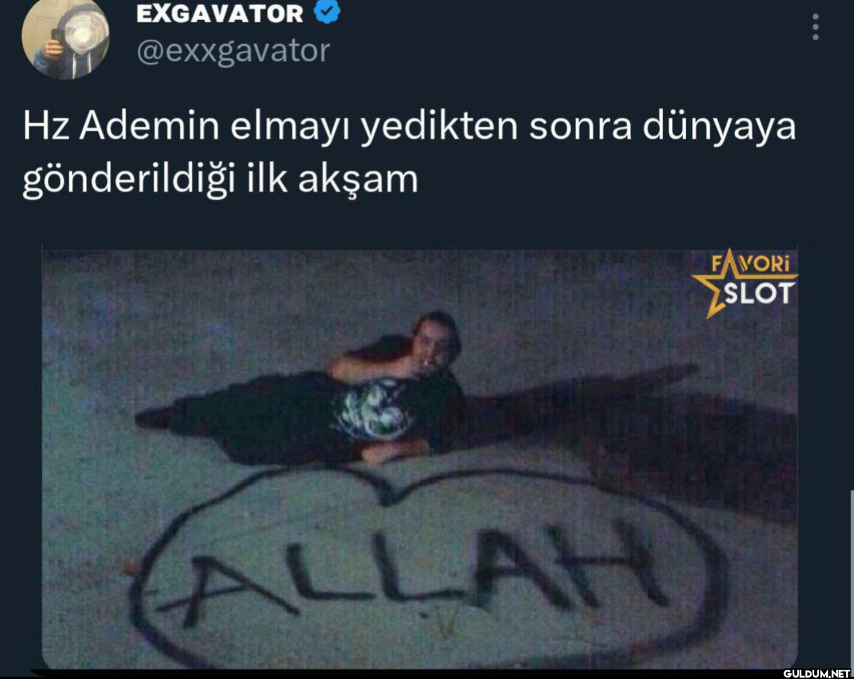 Hz Ademin elmayı yedikten...