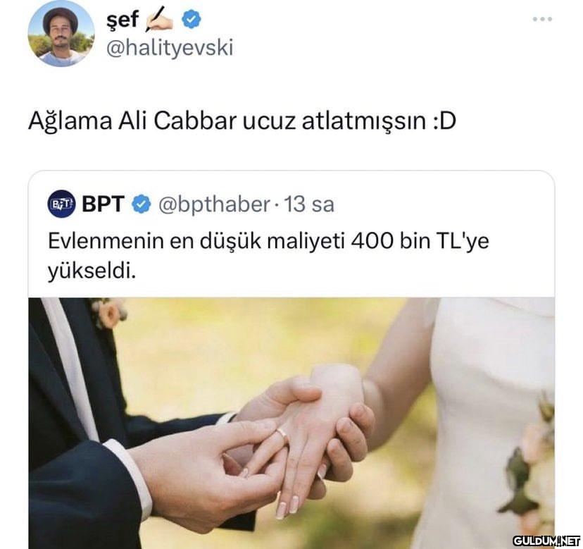 şef @halityevski Ağlama...