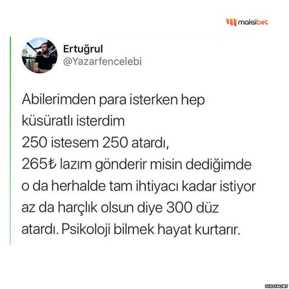 Ertuğrul @Yazarfencelebi...