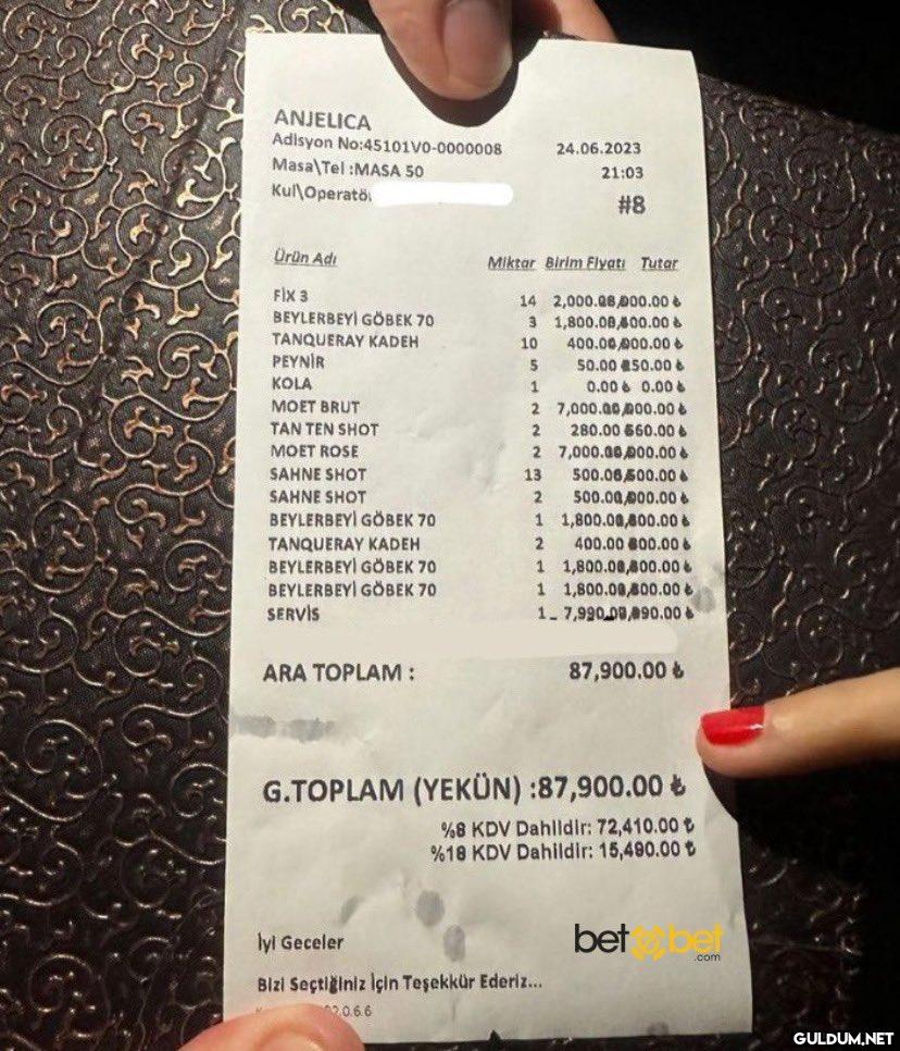 Aynen ekonomi çok iyi...