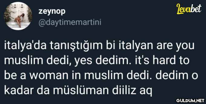 zeynop levabet...