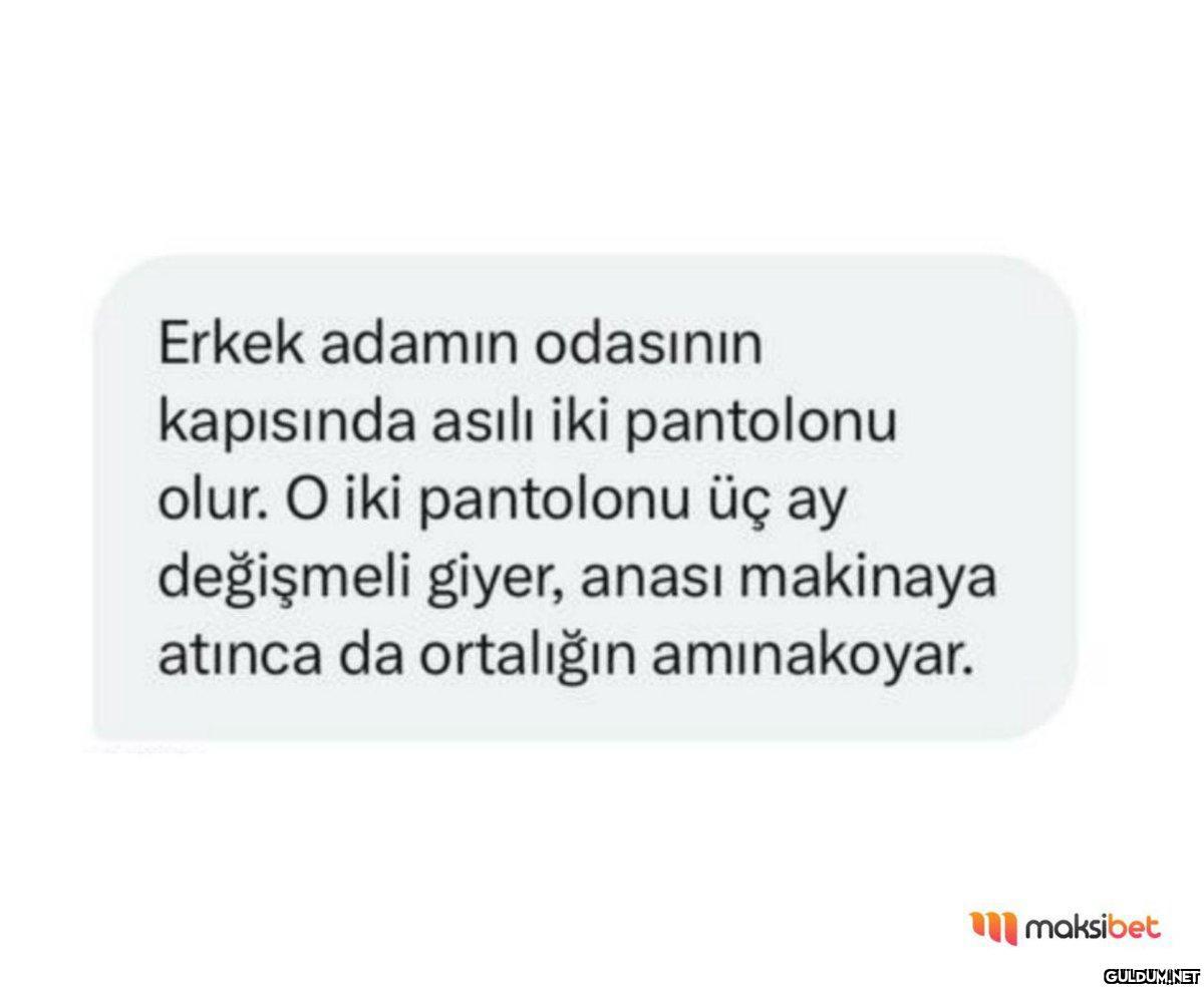 Erkek adamın odasının...
