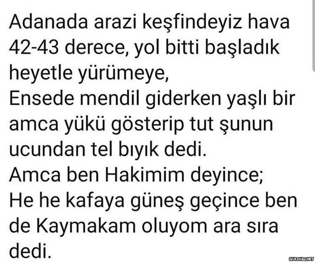 Adanada arazi keşfindeyiz...