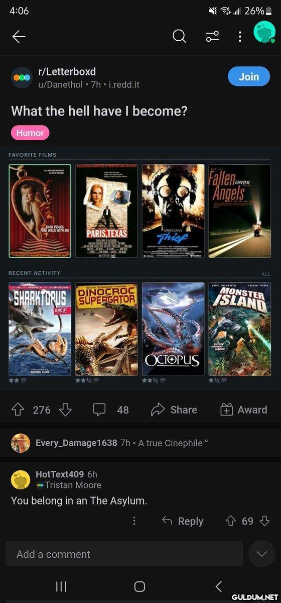 4:06 ← ●00 r/Letterboxd...