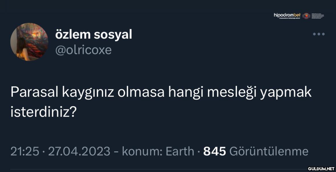 Cevapları alalım...