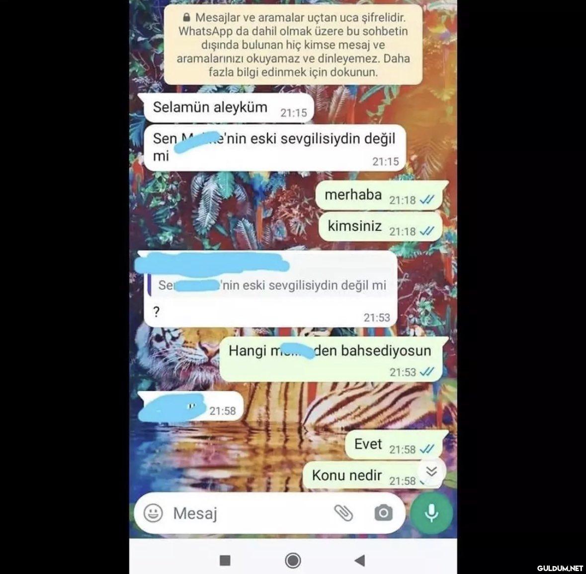 “dimi öyle oldu” dediği...
