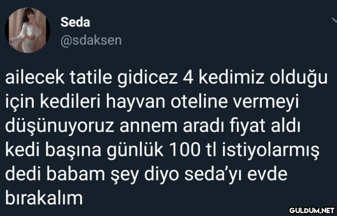 Seda @sdaksen ailecek...