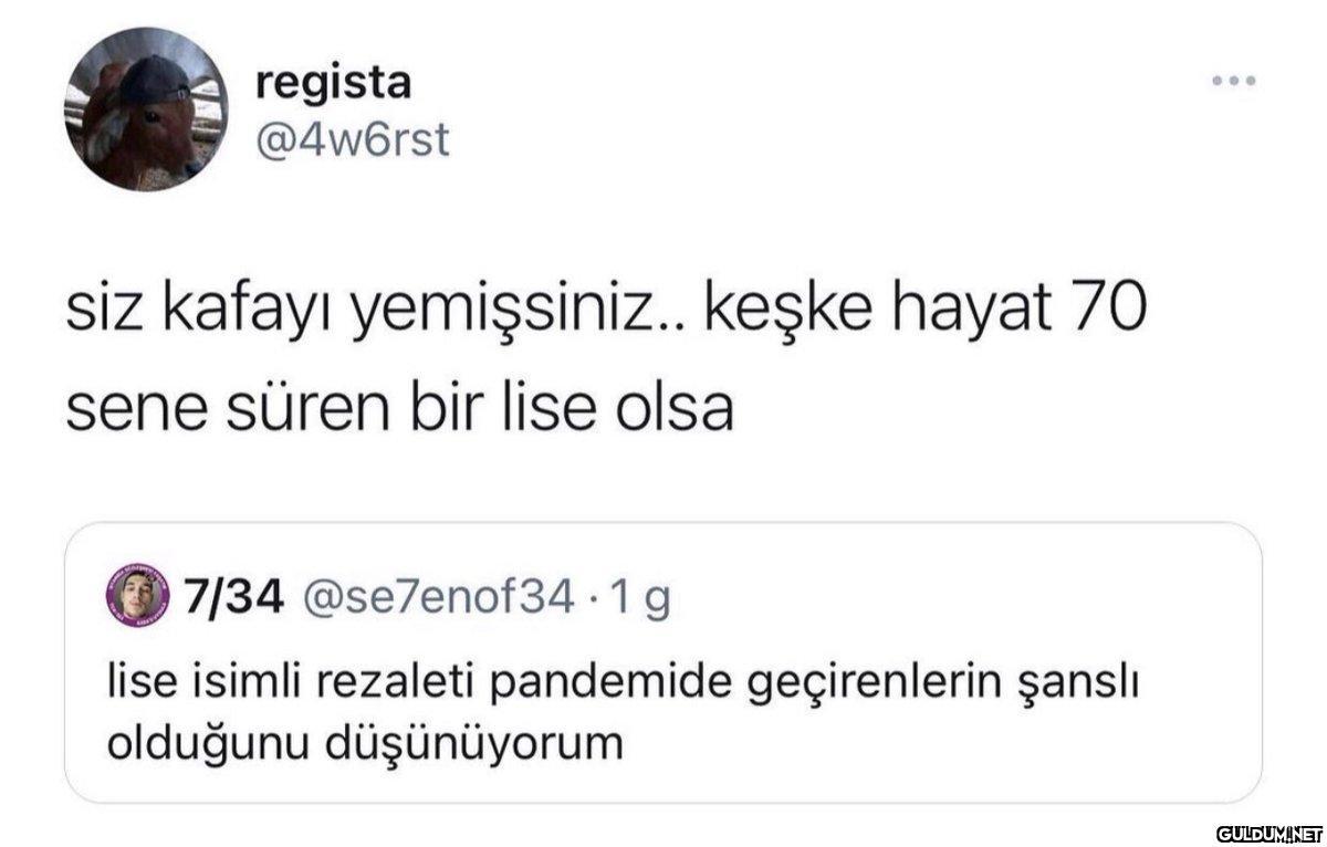 regista @4w6rst siz kafayı...