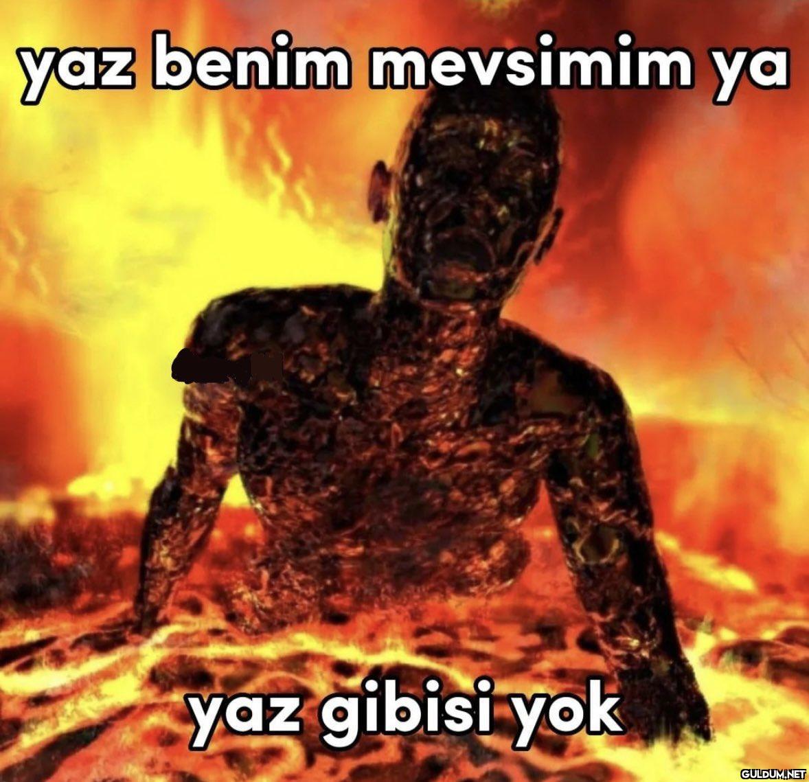 yaz benim mevsimim ya yaz...
