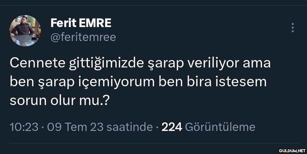 Ferit EMRE @feritemree...
