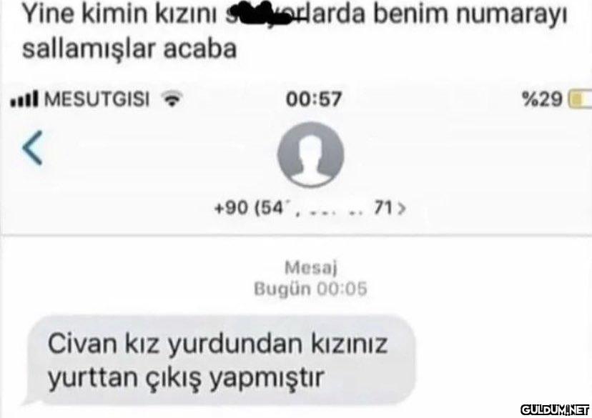 Yine kimin kızını Sorlarda...