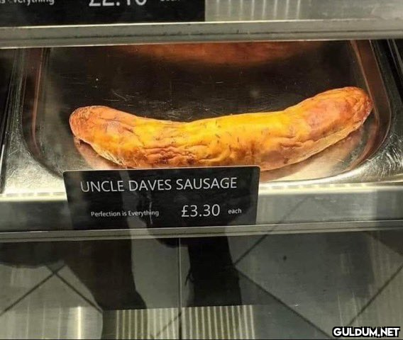 uncle daves sausage...