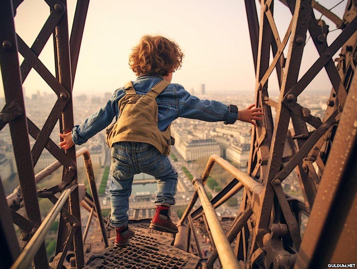 Preschoolers climbing the...
