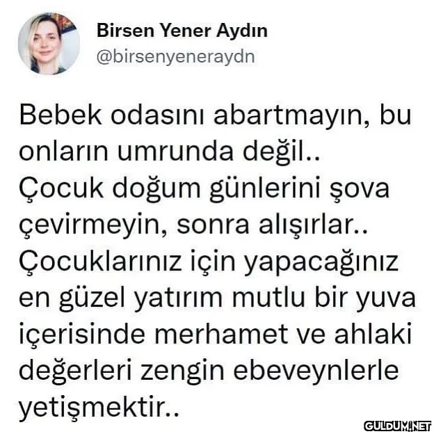 Birsen Yener Aydın...
