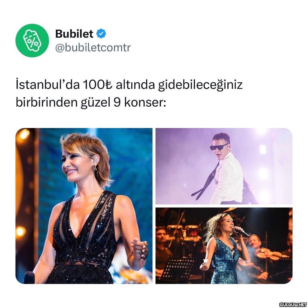 Bu konserlere beraber...