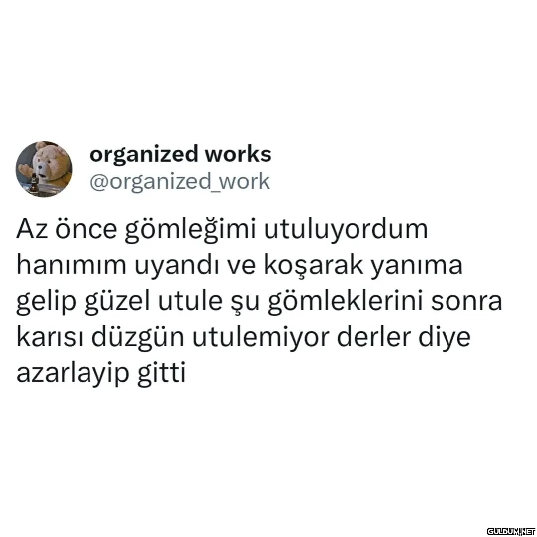 organized works...