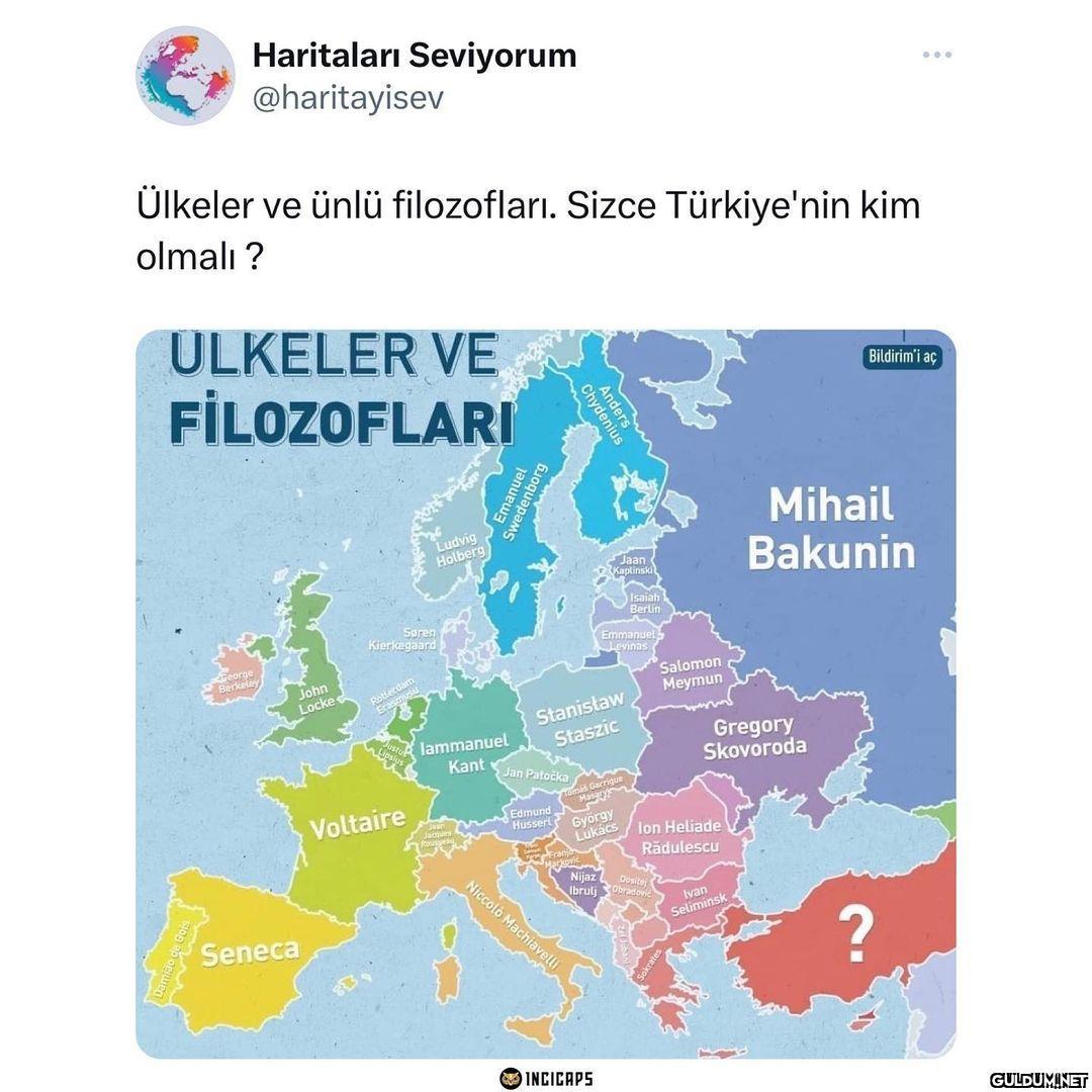 Haritaları Seviyorum...